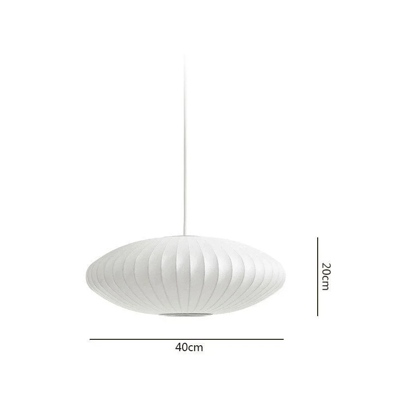 DecorBites™ Bubble Silk Pendant Chandelier for Dining Living Room Kitchen Island & Bedroom