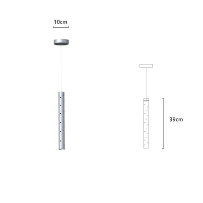 DecorBites™ Gold/Silver LED Chandelier for Home, Restaurant, and Beauty Club Lighting