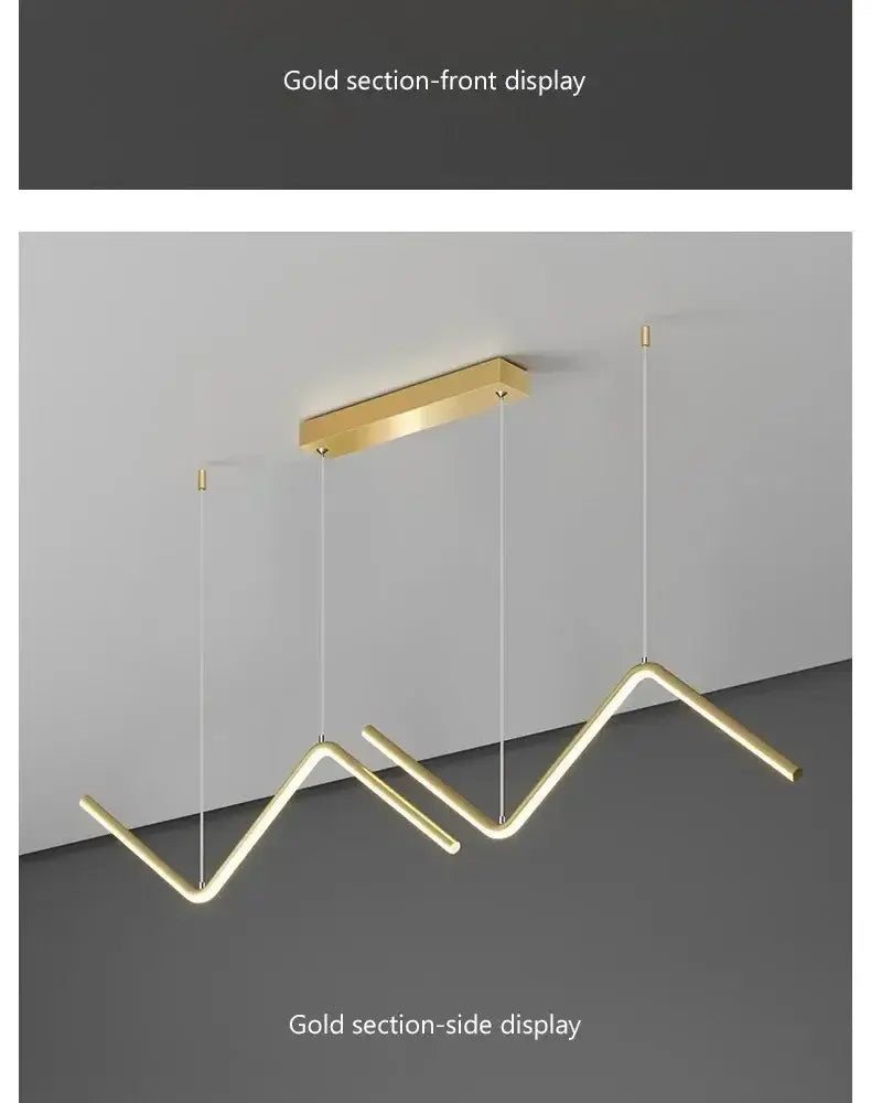 DecorBites™ Contemporary LED Pendant Lights 2-Head 90cm