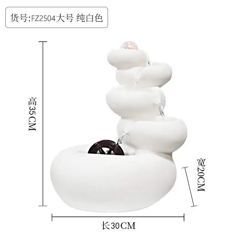 DecorBites™ Circulating Water Fountain for Living Room and Entrance Hall Decoration