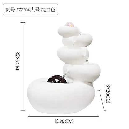 DecorBites™ Circulating Water Fountain for Living Room and Entrance Hall Decoration