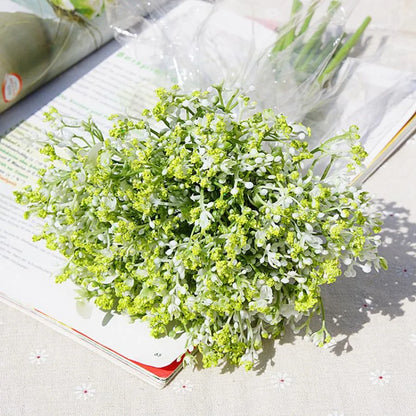 DecorBites™ Gypsophila Artificial Flowers Bridal Home Decor Bonsai Wedding Holiday Supplies