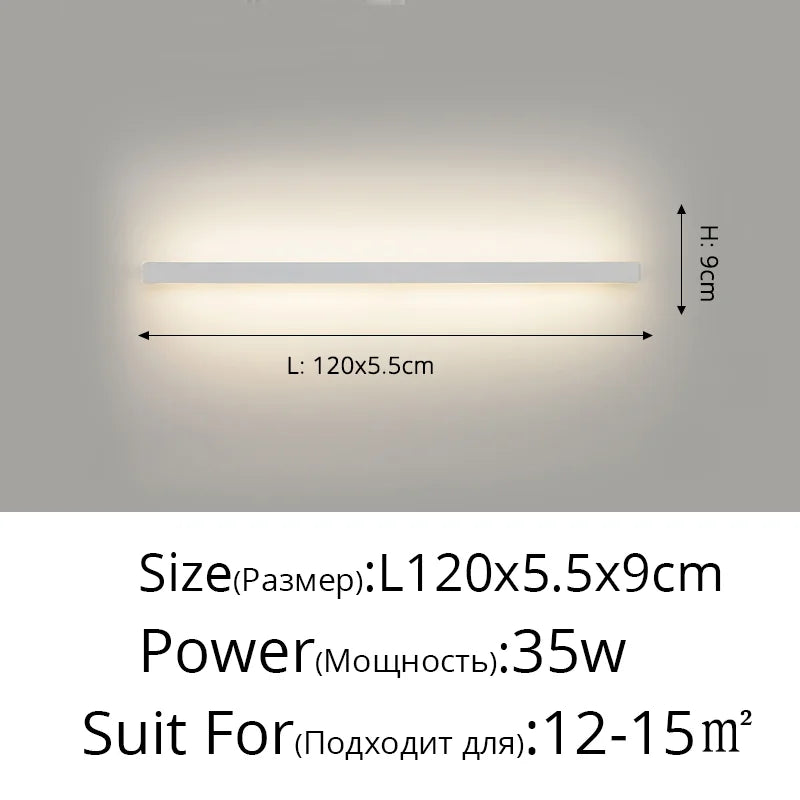 DecorBites™ Acrylic LED Wall Lamps with Hooks for Bedroom Shelves & Background Wall Decor