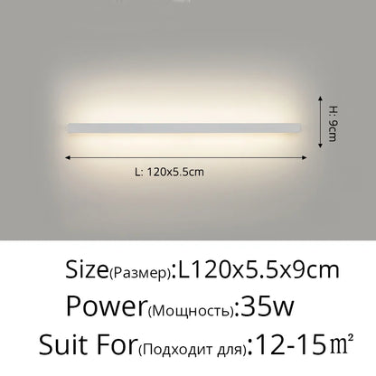 DecorBites™ Acrylic LED Wall Lamps with Hooks for Bedroom Shelves & Background Wall Decor