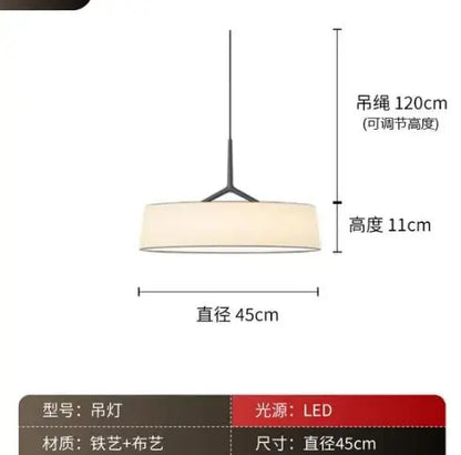 Lámpara de pie DecorBites™ de diseño italiano, hecha de tela, ideal para restaurantes, salas de estar y dormitorios.