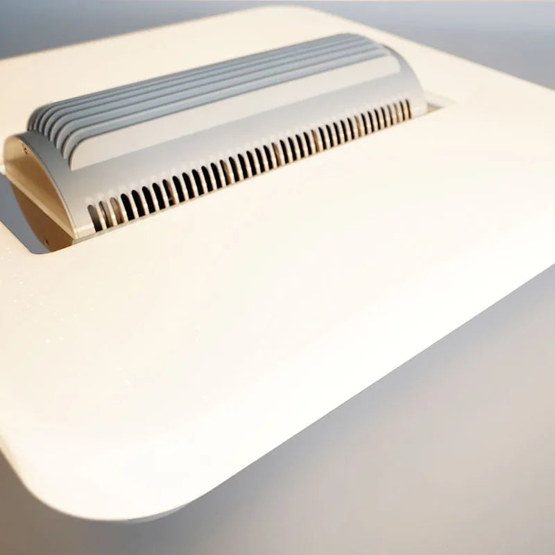 DecorBites™ Bladeless Ceiling Fan Light with LED, 3 Color, 6 Speeds Silent Operation