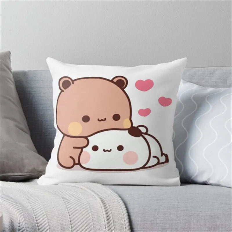 DecorBites™ Cartoon Animal Printed Pillowcase - Cute & Cozy Sofa Cushion Cover