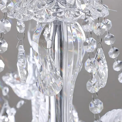 DecorBites™ Crystal Chandelier: Modern Home Decoration Pendant Lights for Living & Dining Room