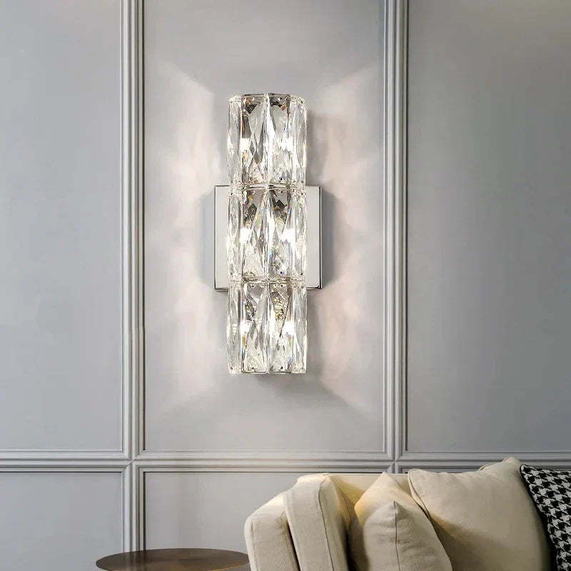 Lámpara de pared de cristal DecorBites™: Lujo de estilo nórdico para sala de estar y dormitorio
