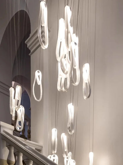 Lámpara colgante LED DecorBites™ para salón y comedor, luminaria de lujo