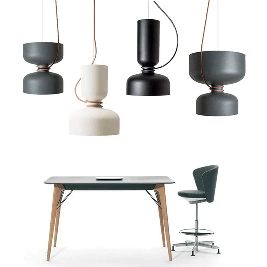 DecorBites™ LED Pendant Light: Minimalist Iron Fixture for Bedroom, Living Room, Restaurants & Bars