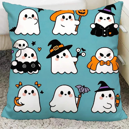 DecorBites™ Halloween Plush Cartoon Pillow for Living Room and Bedroom, Festive Decoration