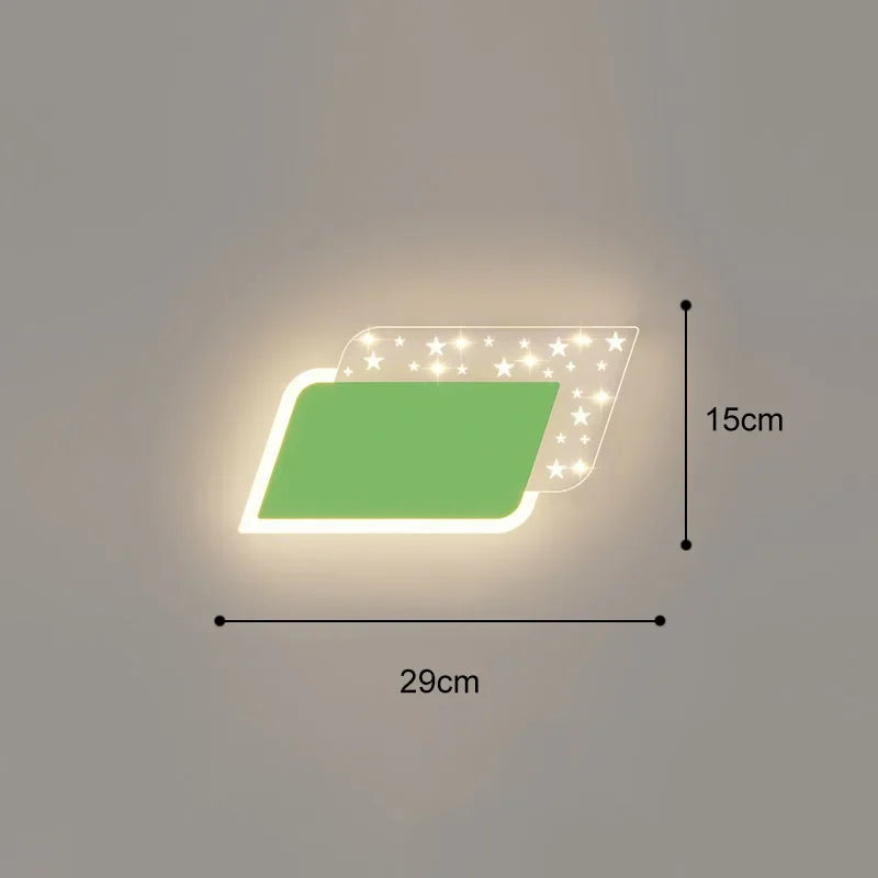 DecorBites™ Kids' Room Cartoon Wall Lamp: Cute LED Lighting for Bedroom, Aisle, Bedside