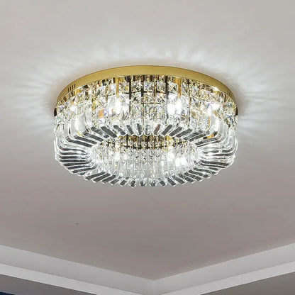 Lámpara de techo de cristal DecorBites™: Lámpara colgante LED de lujo para interiores elegantes