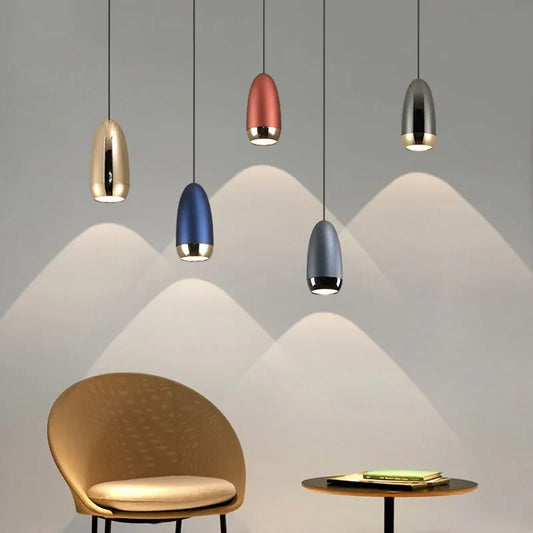 DecorBites™ LED Pendant Lights: Modern Chandeliers for Bedroom, Kitchen, and Bathroom