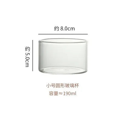 DecorBites™ High Temp Resistant Glass Dessert Cup Cocktail Glass Wedding Party Cup