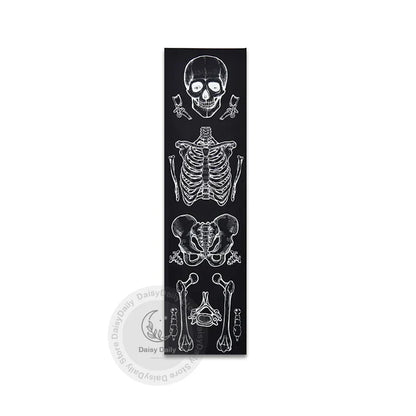 Decobites Skull Tapestry: Psychedelic Skeleton Hippie Wall Hanging & Mandala Art