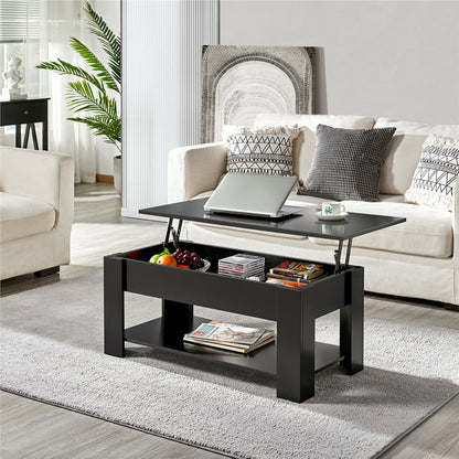 Tindra - Lift Top Coffee Table with Storage Square Coffee Table with Storage