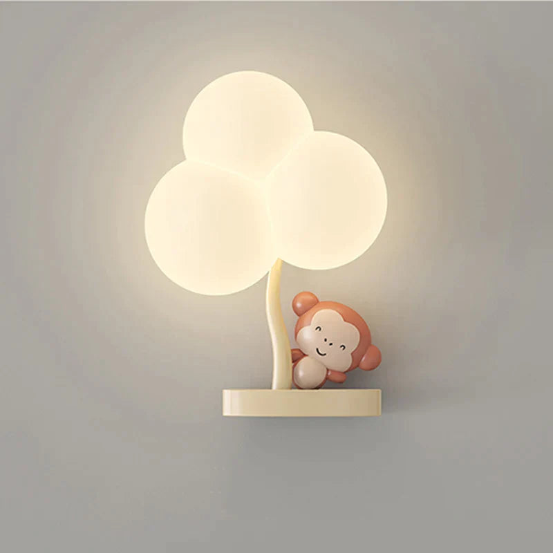 DecorBites™ Cloud Shape LED Baby Room Wall Lamp - Eye Care Bedroom Fixture