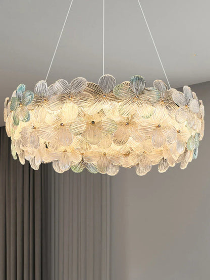 DecorBites™ Crystal Chandelier Ceiling Light for Living Room Bedroom Restaurant Hotel and Villa
