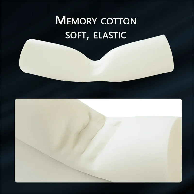 Decobites Round Memory Foam Pillow for Pain Relief and Relaxation