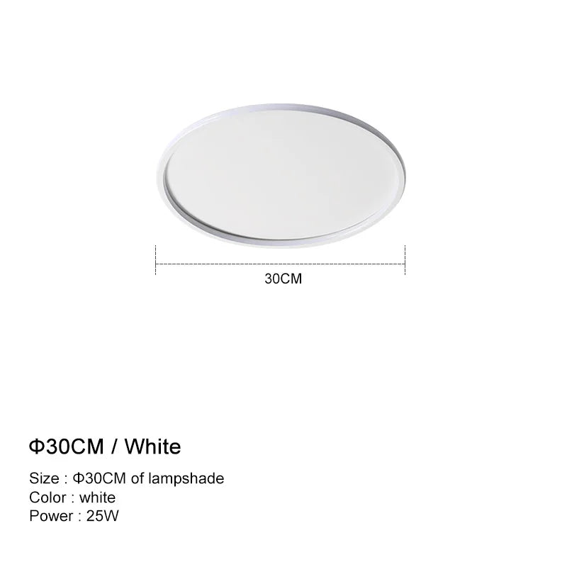 DecorBites™ Dimmable LED Ceiling Light for Modern Nordic Living Room and Bedroom