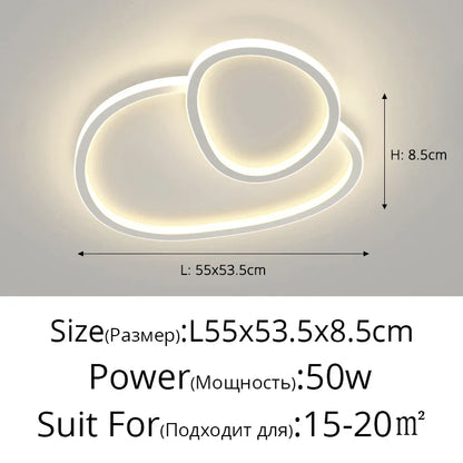 DecorBites™ LED Smart Chandeliers | Bedroom Dining Living Room Lighting Luminaire Fixtures