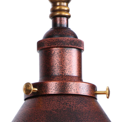 Lámpara de pared LED de hierro Decorbites™ con interruptor de cadena Industrial Vintage para ático y escalera