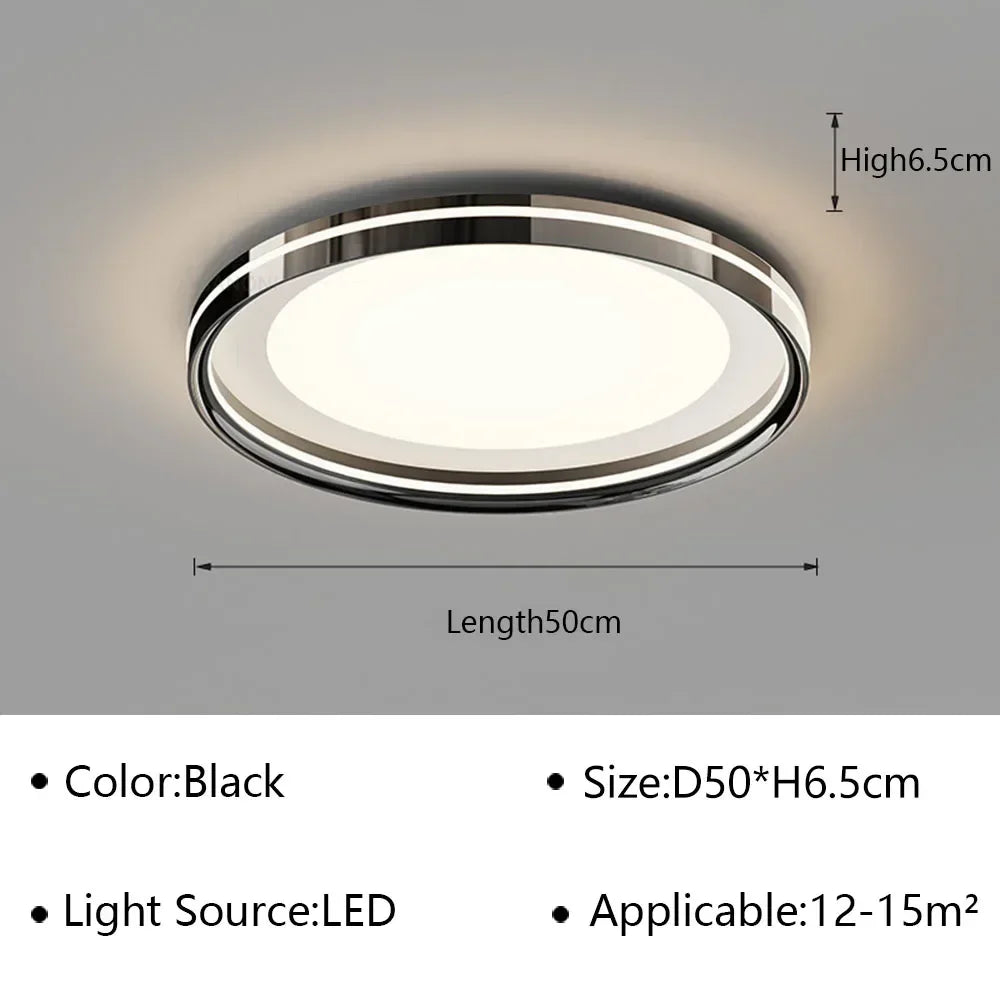 Lámpara de techo geométrica LED DecorBites™ para sala de estar, comedor, estudio, dormitorio, pasillo o balcón.