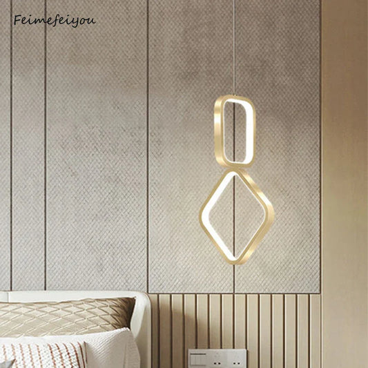 DecorBites™ LED Pendant Light: Modern Indoor Lighting for Living Room, Dining, and Bedroom