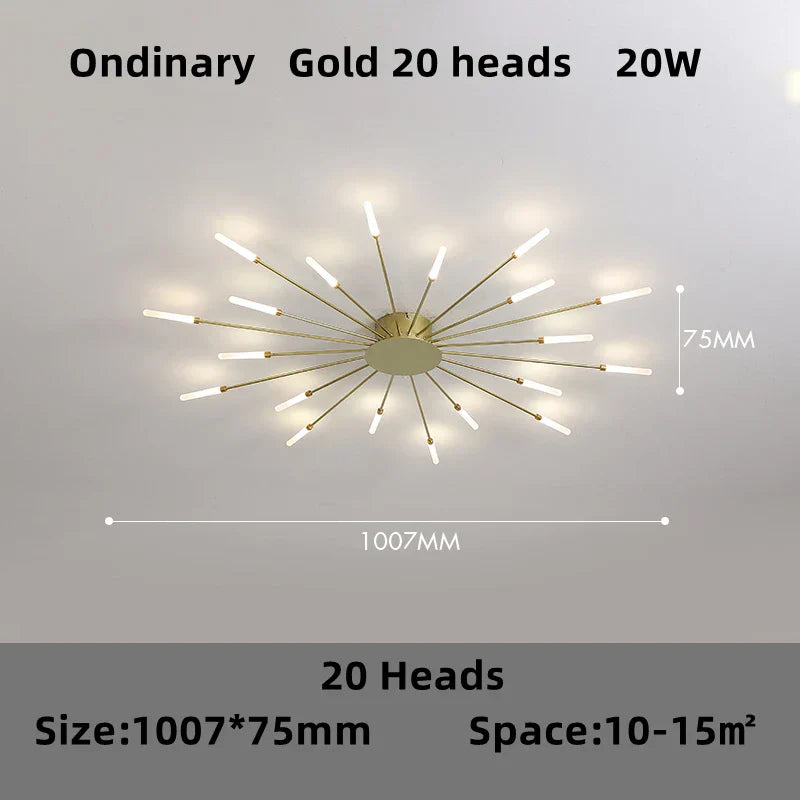 Nordic Firework Pendant Light