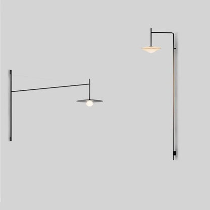 DecorBites™ Black Iron LED Long Wall Lamp for Living Room, Bedroom, Corridor - Nordic Style