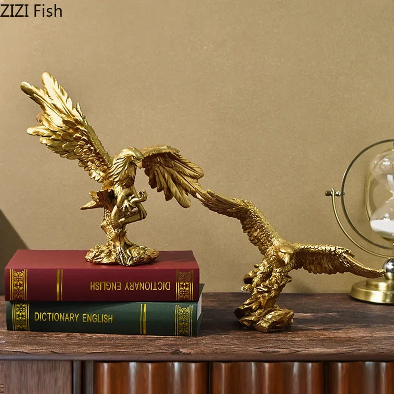 DecorBites™ Flying Eagle Resin Desk Decoration - Creative Sculpture for Room Aesthetic