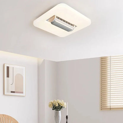 DecorBites™ Bladeless Ceiling Fan Light with LED, 3 Color, 6 Speeds Silent Operation