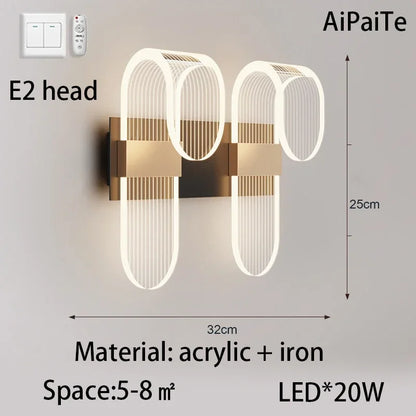 ثريا ديكوربايتس™ الأكريليكية اللامعة لغرفة المعيشة، غرفة النوم، المطبخ - مصابيح سقف معلقة