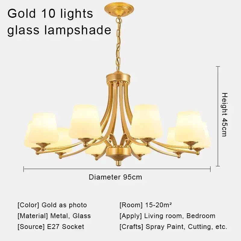 Lámparas de techo tipo araña de cristal DecorBites™ para espacios de vida modernos