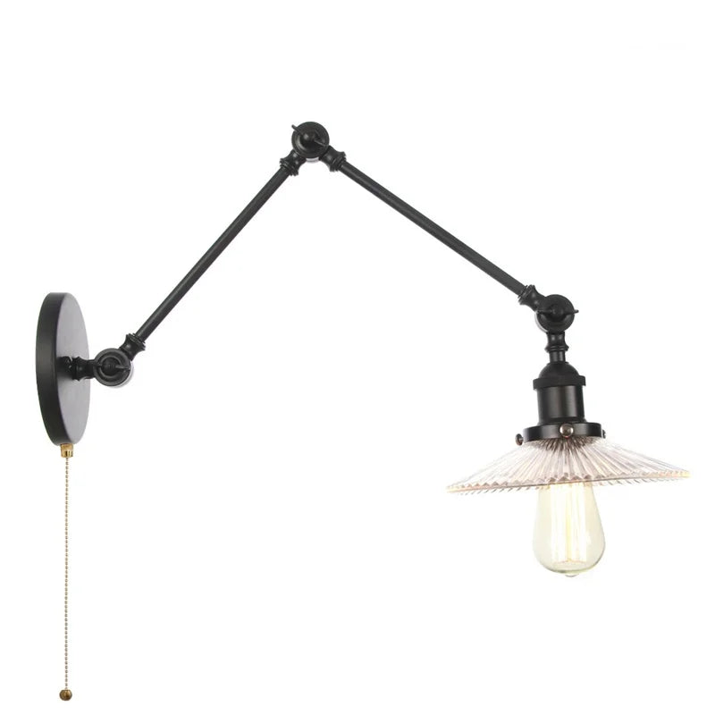 Iron Swing Arm Sconce