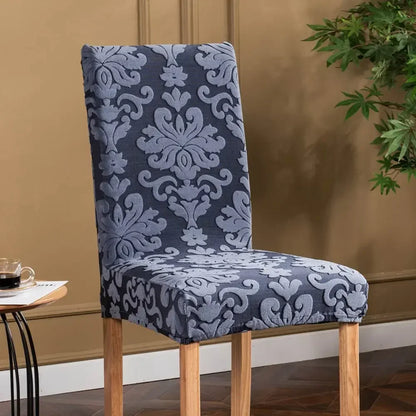 Decobites 3D Embossed Print Spandex Chair Cover Slipcovers - Stretch, Elegant, Durable