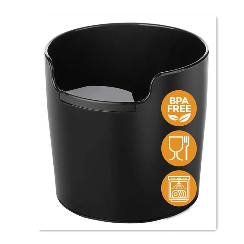 DecorBites™ Coffee Knock Box Grounds Dump Bin Anti Slip Cafe Accessories