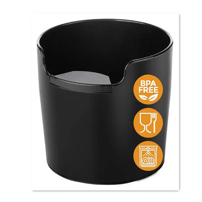 DecorBites™ Coffee Knock Box Grounds Dump Bin Anti Slip Cafe Accessories