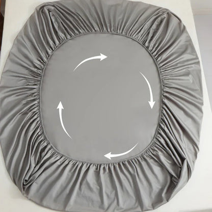 طقم ملاءات قطنية من DecorBites™، ملاءات سرير مريحة وأغطية وسائد، مقاس كينج، مقاس توأم، مقاس كوين، مقاس كامل