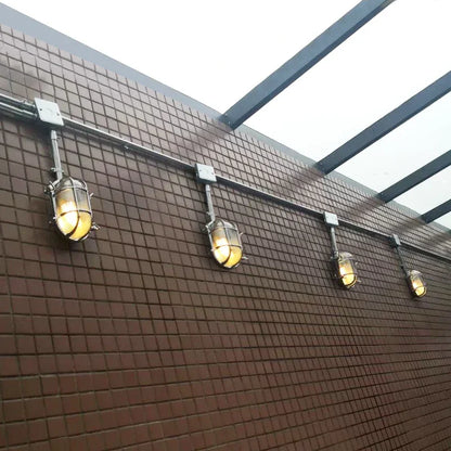 DecorBites™ Industrial Outdoor Wall Lamp Waterproof LED Wall Light for Porch Garden Balcony