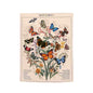 Butterfly Floral Tapestry Vintage Aesthetic Wall Hanging for Bedroom Decor by Decobites