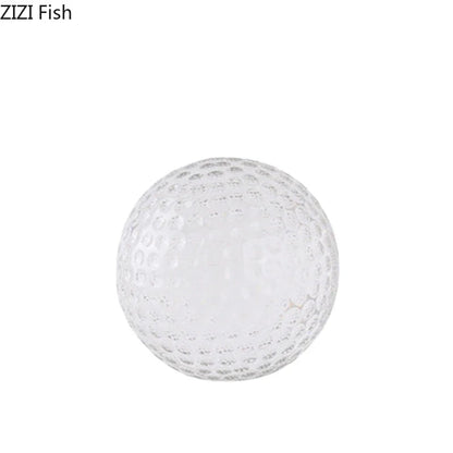 DecorBites™ Golf Crystal Ball Desk Decoration - Minimalism Aesthetic Room Decor