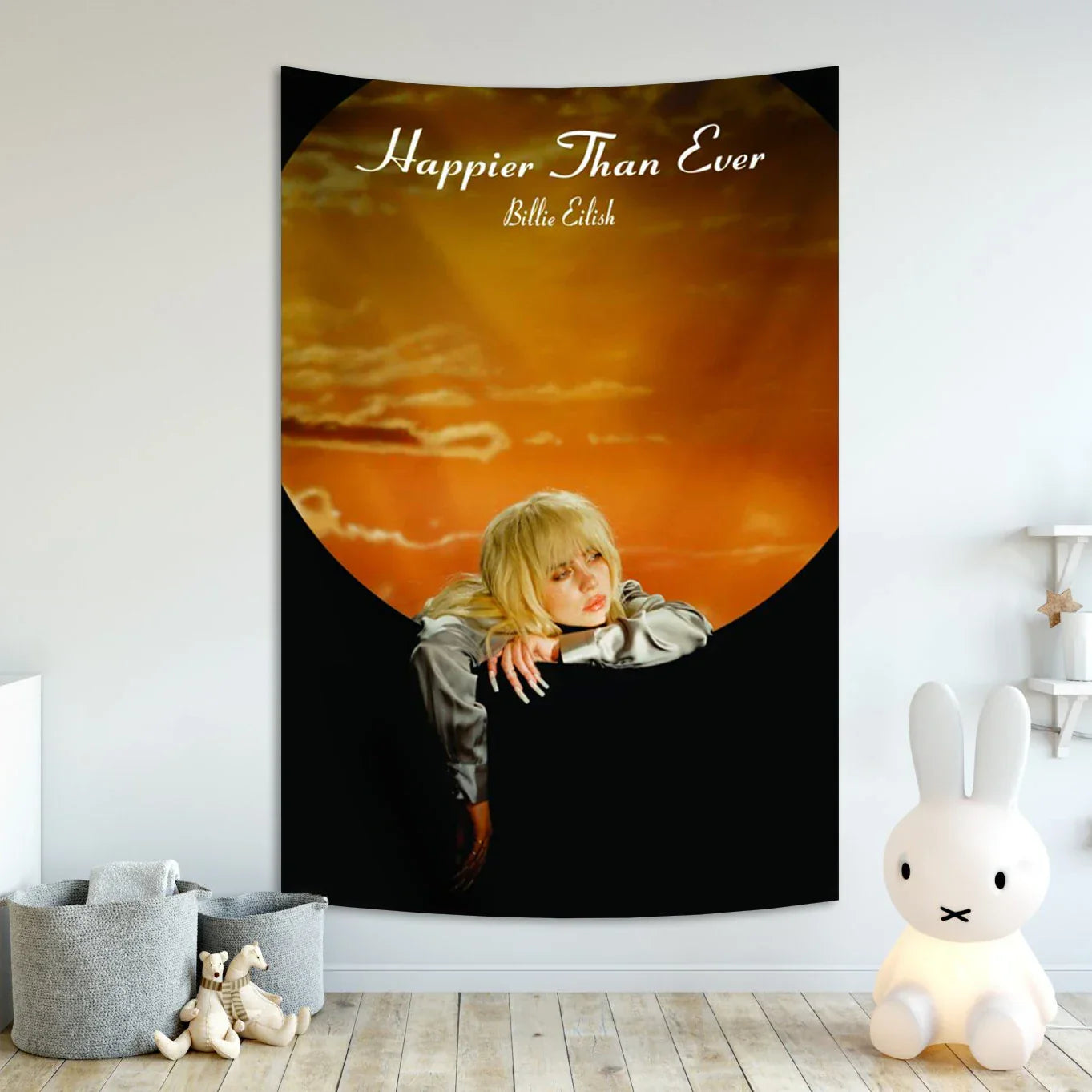 DecorBites™ B-Billies Singer Tapestry Banner: Cafe Art Decoration