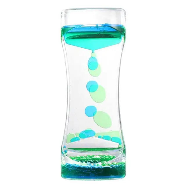 DecorBites™ Liquid Motion Sand Timer Stress Toy for Children, Living Room Decor