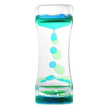DecorBites™ Liquid Motion Sand Timer Stress Toy for Children, Living Room Decor