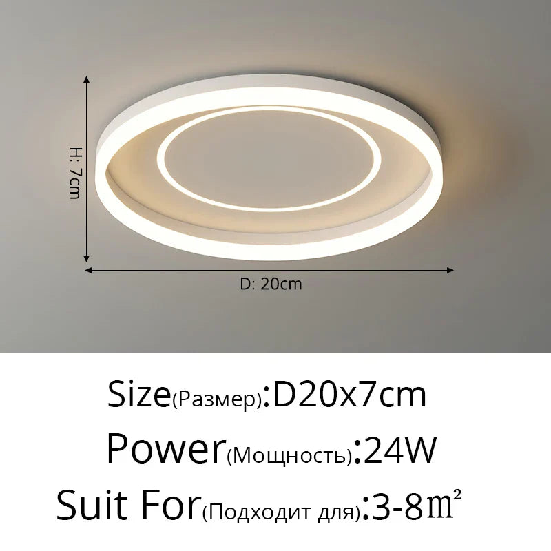DecorBites™ LED Ceiling Light Strip for Corridor, Balcony & Living Room