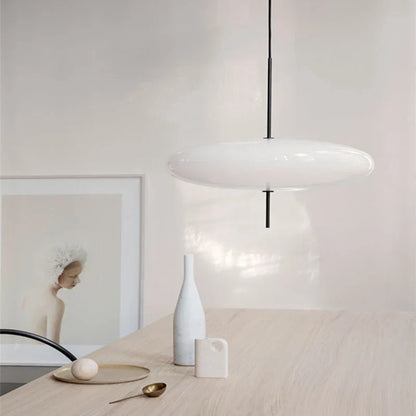 DecorBites™ Black Acrylic Pendant Light: Modern Italy Style for Kitchen, Dining Room, Hotel, Bar