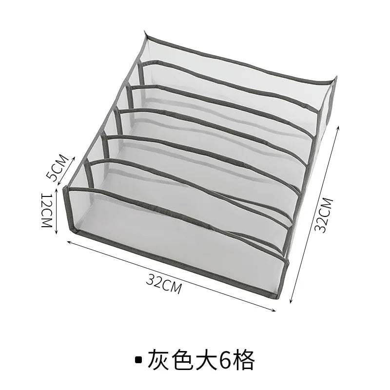 DecorBites™ Bra & Underwear Organizer Box Set for Wardrobe Storage